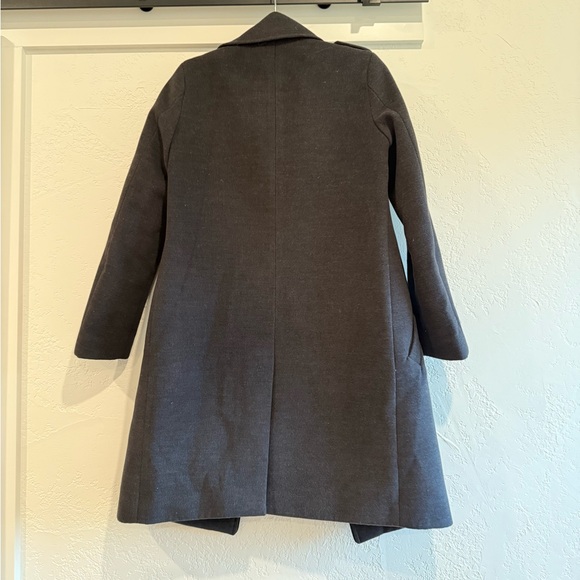 Gianni Feraud Gray Coat Size UK 8 EUR 34 - Picture 2 of 6